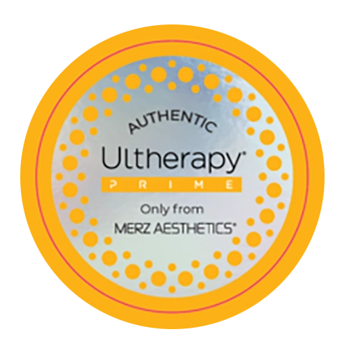 Ultherapy PRIME® 廠商認證標籤